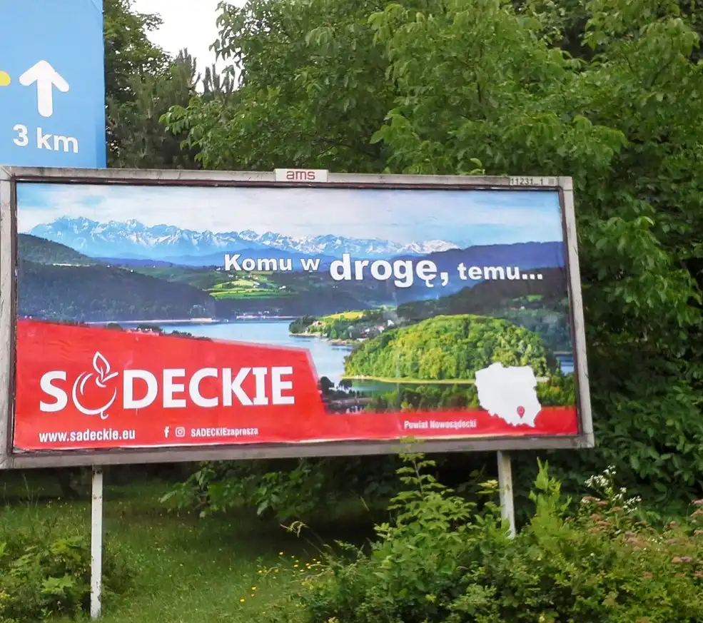 Powiat nowosądecki ruszył z ogólnopolską kampanią "Komu w drogę temu Sądeckie"