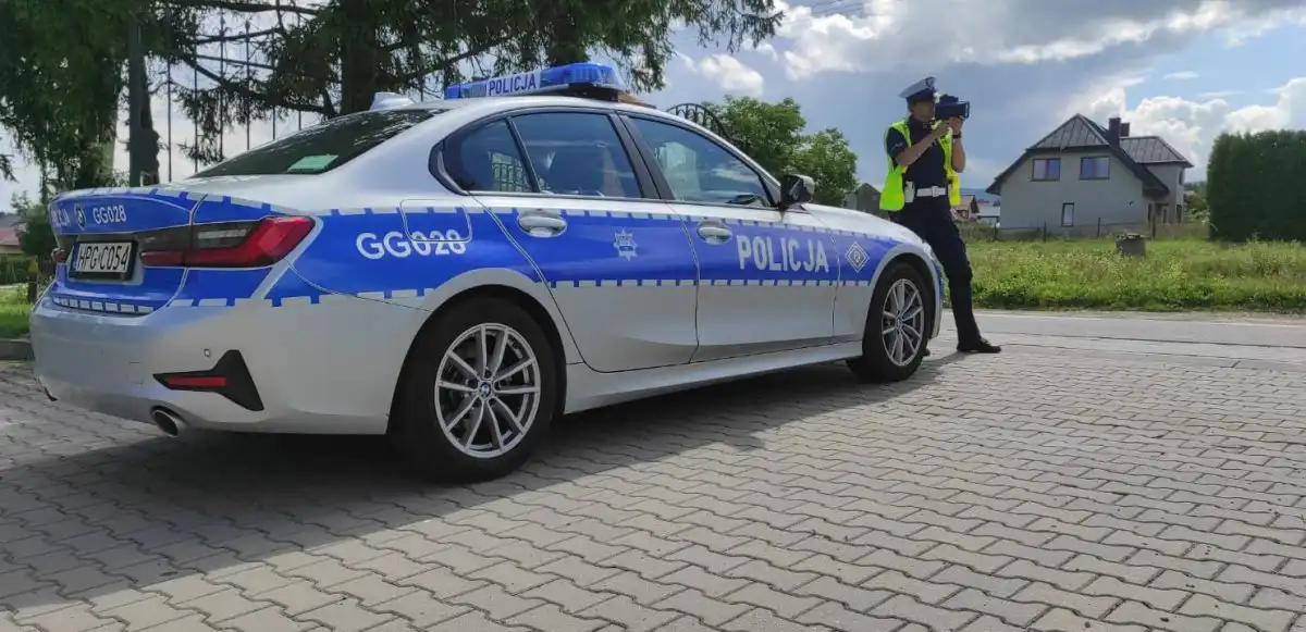Sądecczyzna: Policjanci grupy SPEED kontrolowali prędkość. Blisko 200 kierowców jechało za szybko