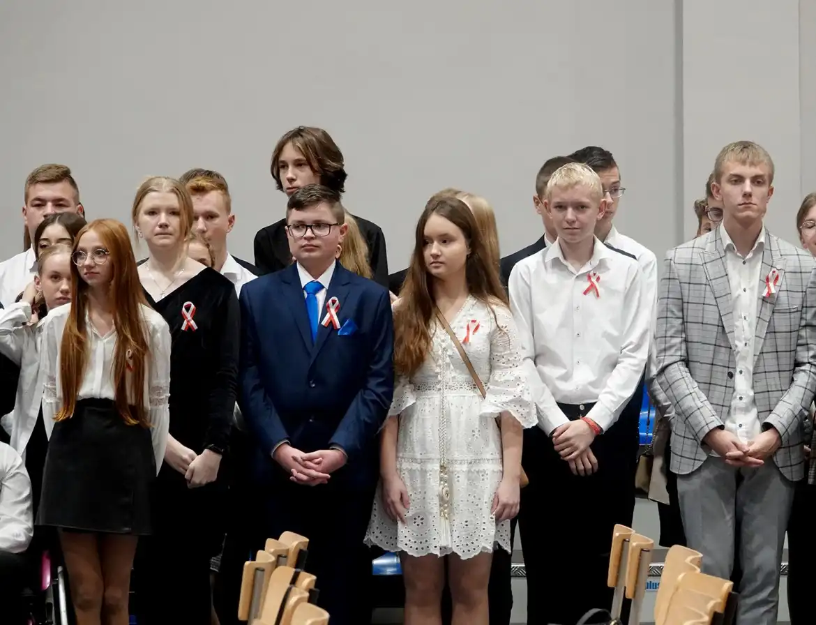 LO w Grybowie: minister podziękował młodzieży i nauczycielom