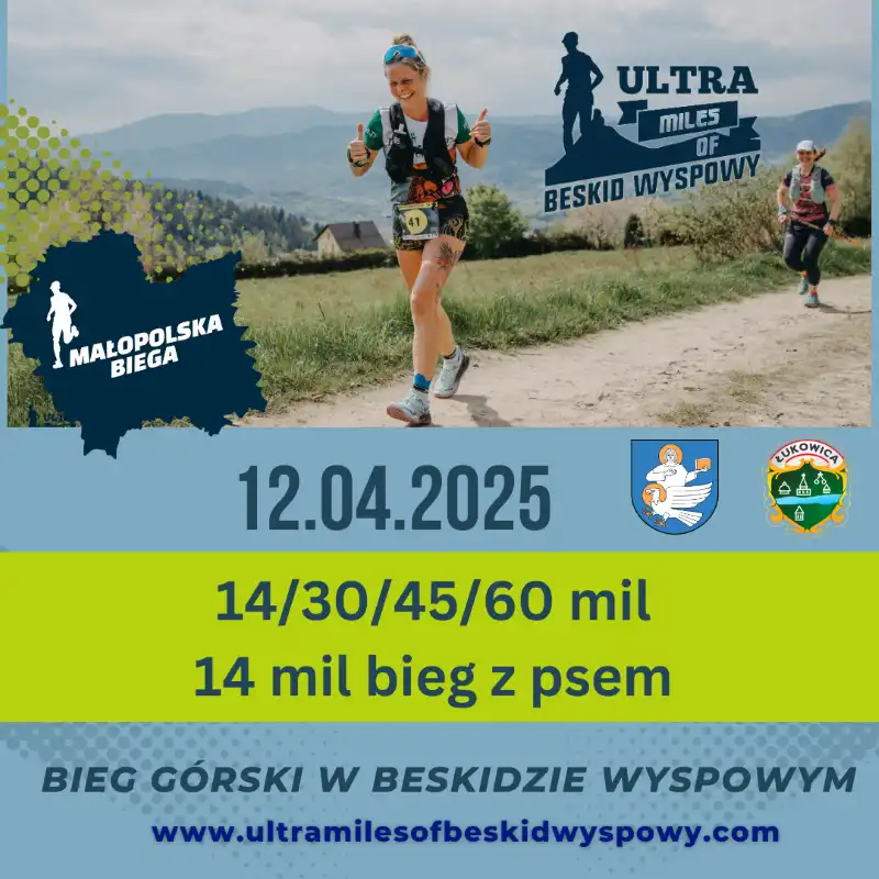 VII edycja biegu górskiego Ultra Miles of Beskid Wyspowy. Zapisz się na niezapomnianą przygodę
