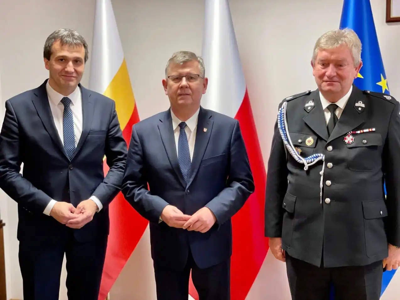 Marszałek Witold Kozłowski z wizytą w nowosądeckim MORD, agendach UMWM oraz Centrum Sztuki Mościce