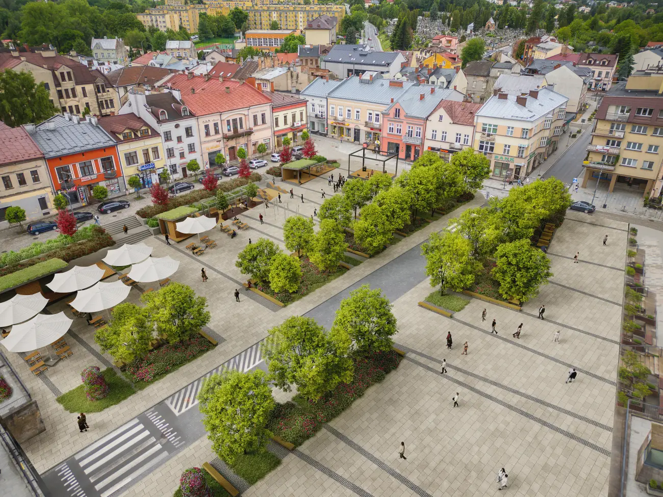 Gorlice z dużym dofinansowaniem. Zielona rewitalizacja zmieni serce miasta