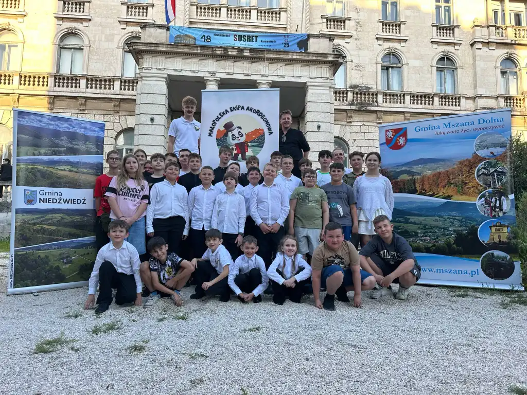 Małopolska Ekipa Akordeonowa podbija Chorwację