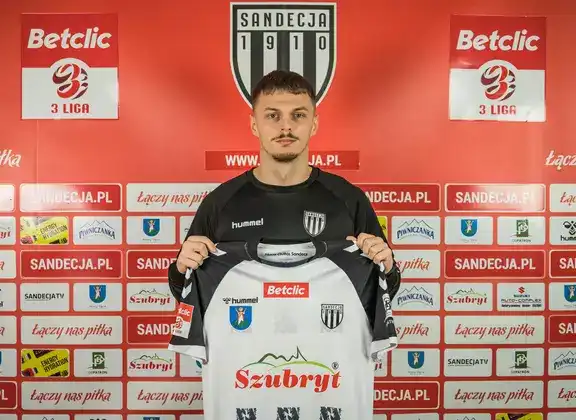 Jakub Górski zasila szeregi Sandecji Nowy Sącz