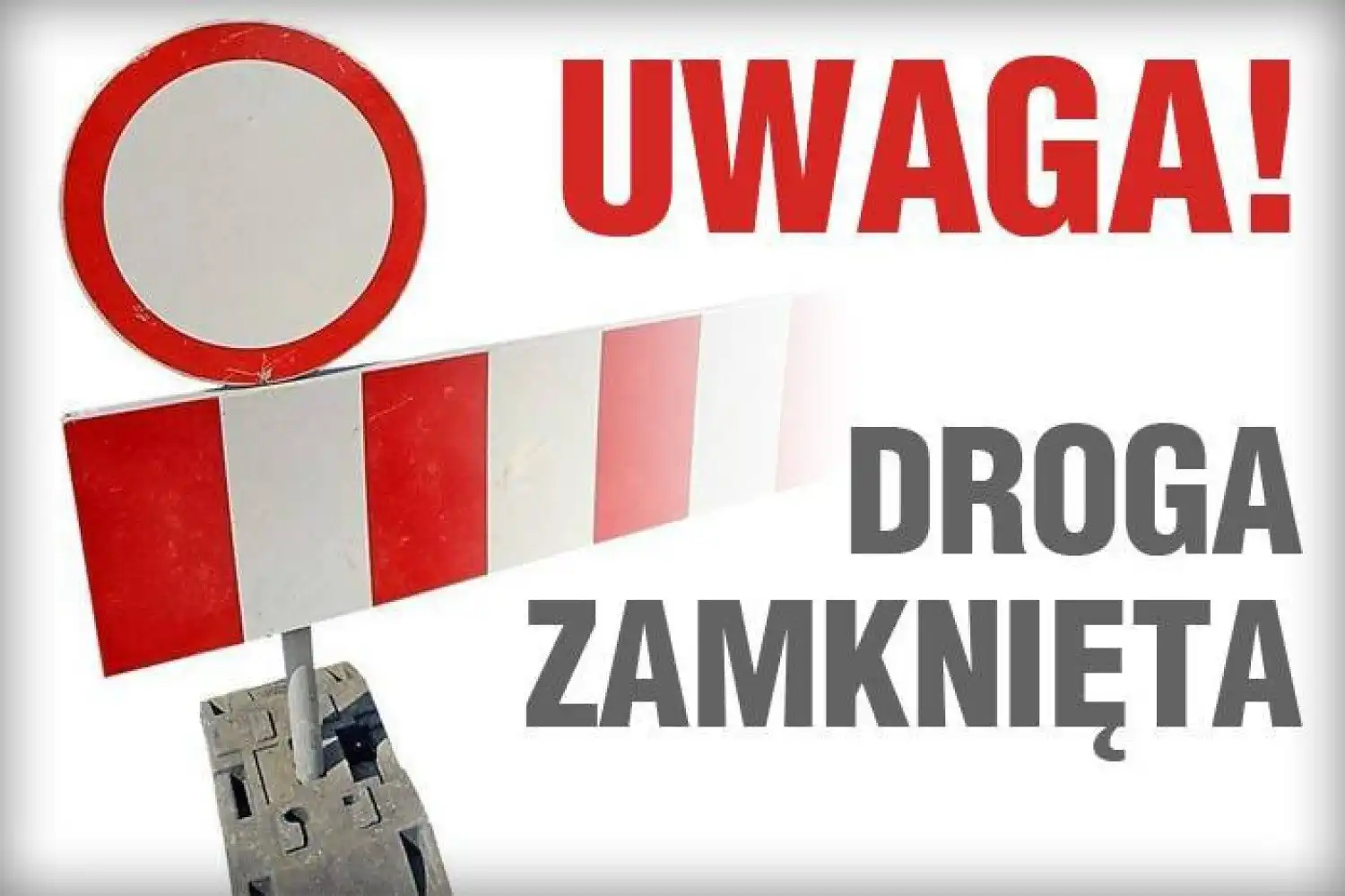 Remont w Gminie Łużna. Dwie drogi chwilowo nieprzejezdne