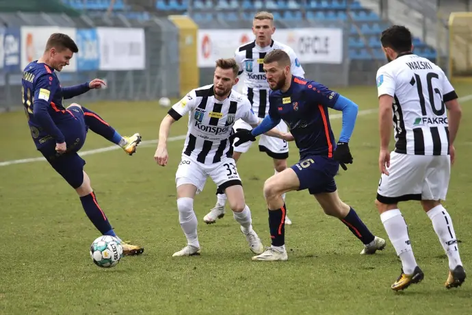 Drużyna Sandecji remisuje w Opolu