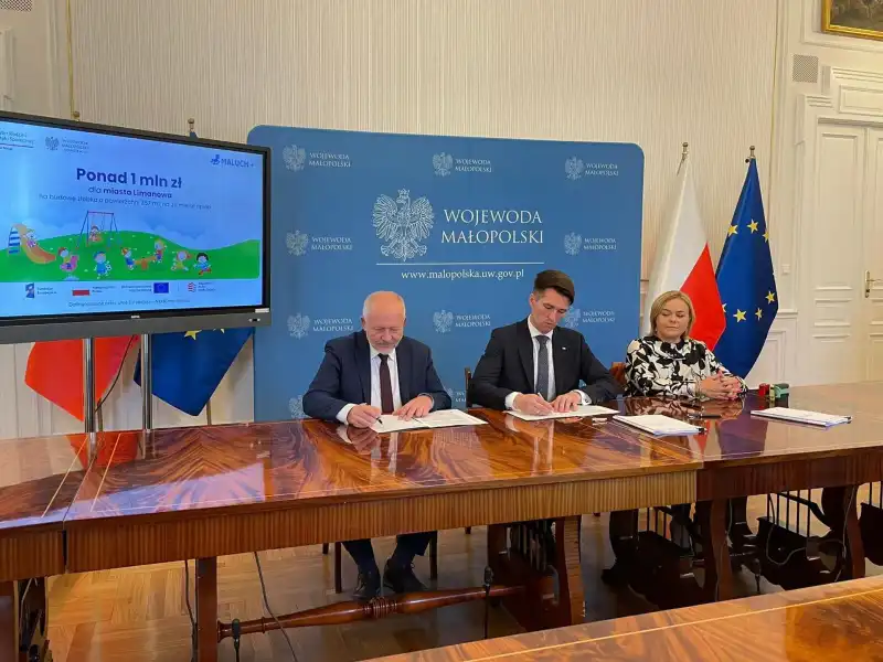 Limanowa otrzyma ponad milion złotych na budowę nowego żłobka