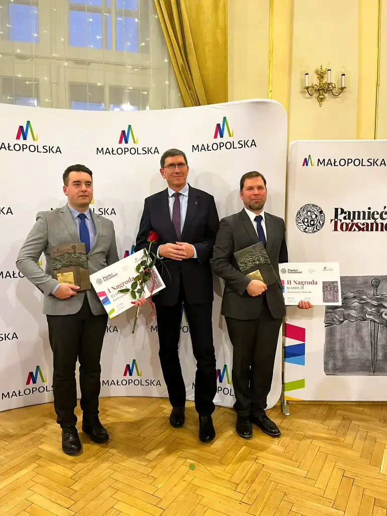 Historyk i nauczyciel z Słopnic nagrodzony za ochronę lokalnej pamięci