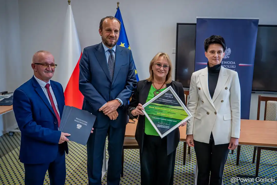 Ponad milion złotych na drogi w Gminie Sękowa