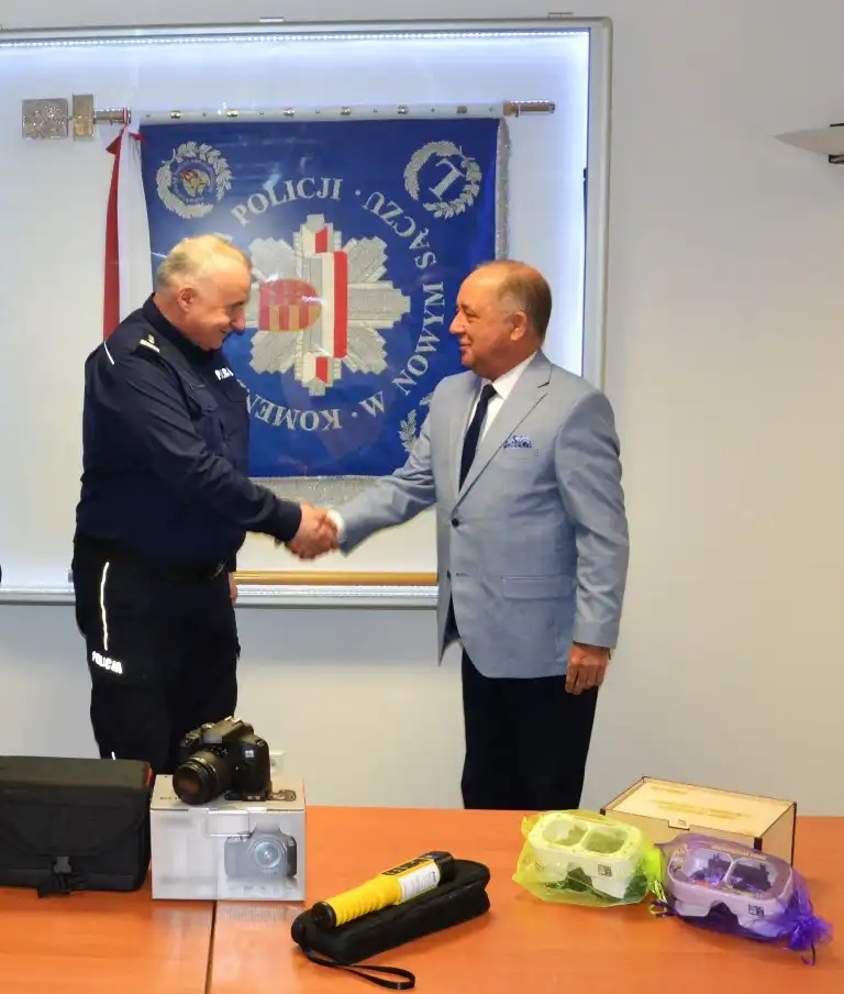 Nowy sprzęt dla sądeckiej Policji. Kolejny gest wsparcia od MORD