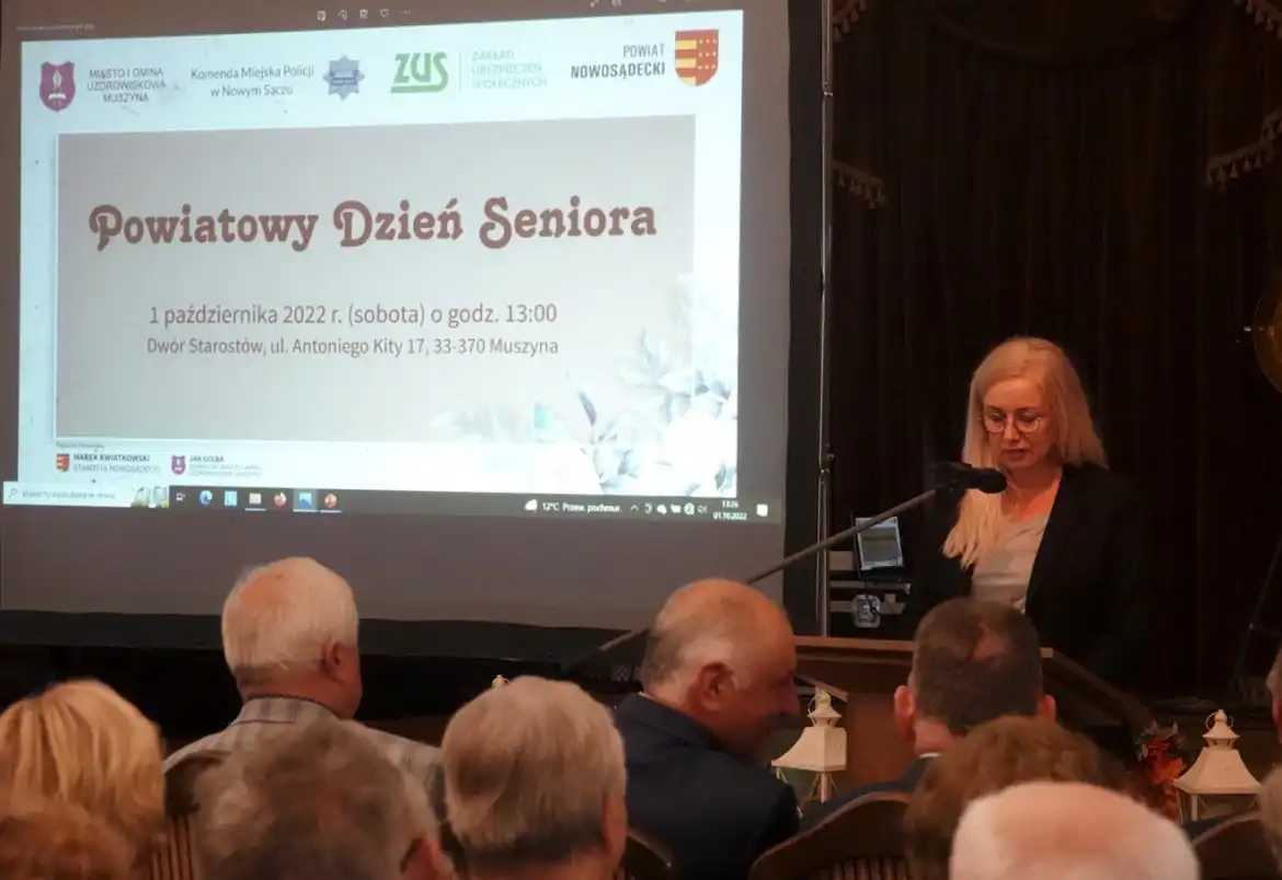 Powiatowy Dzień Seniora w Muszynie