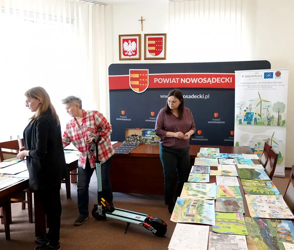 Powiatowy ekologiczny konkurs plastyczny „Powiat Nowosądecki – moja EKOwizja” rozstrzygnięty. Znamy zwycięzców