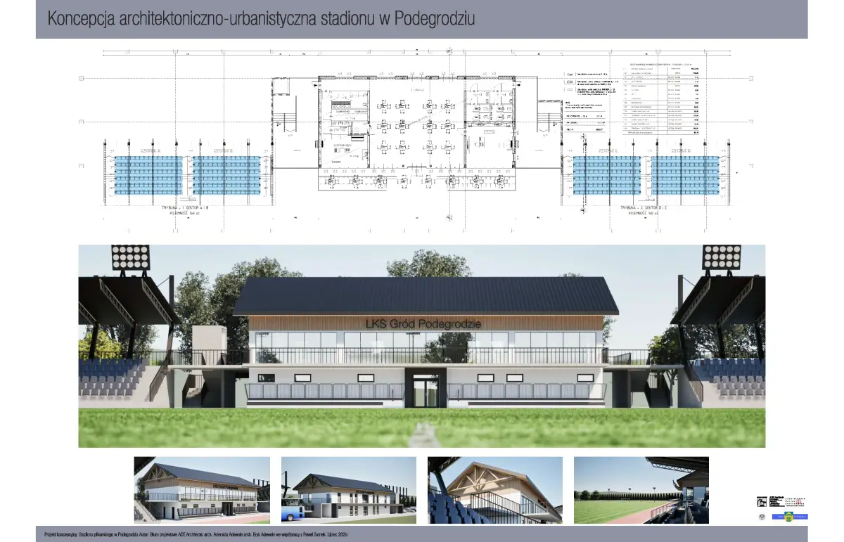 Nowoczesny stadion w Podegrodziu coraz bliżej. Gmina otrzymała milionowe dofinansowanie