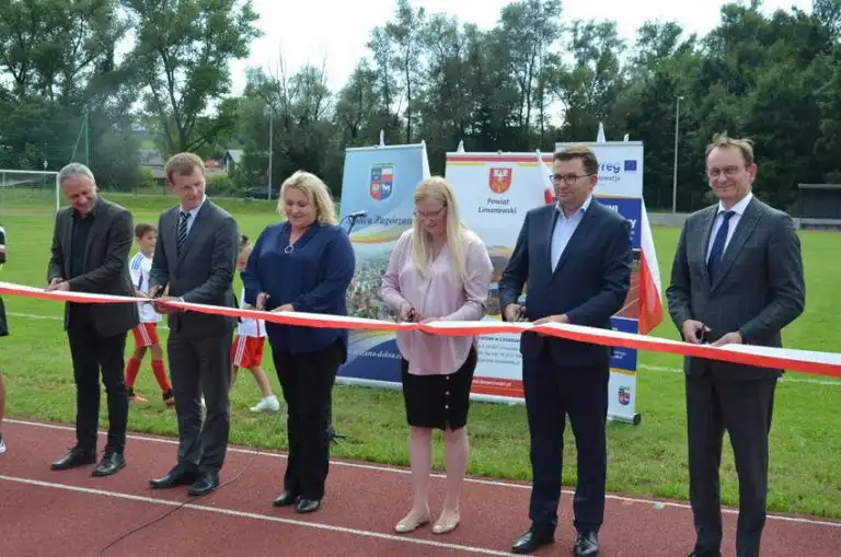 Zmodernizowany Stadion Miejski w Mszanie Dolnej uroczyście otwarty