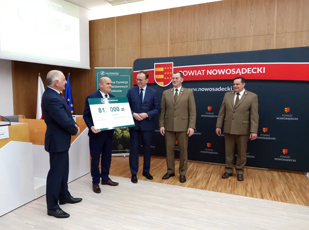 Miliony złotych z Funduszu Leśnego dla samorządów z powiatu nowosądeckiego