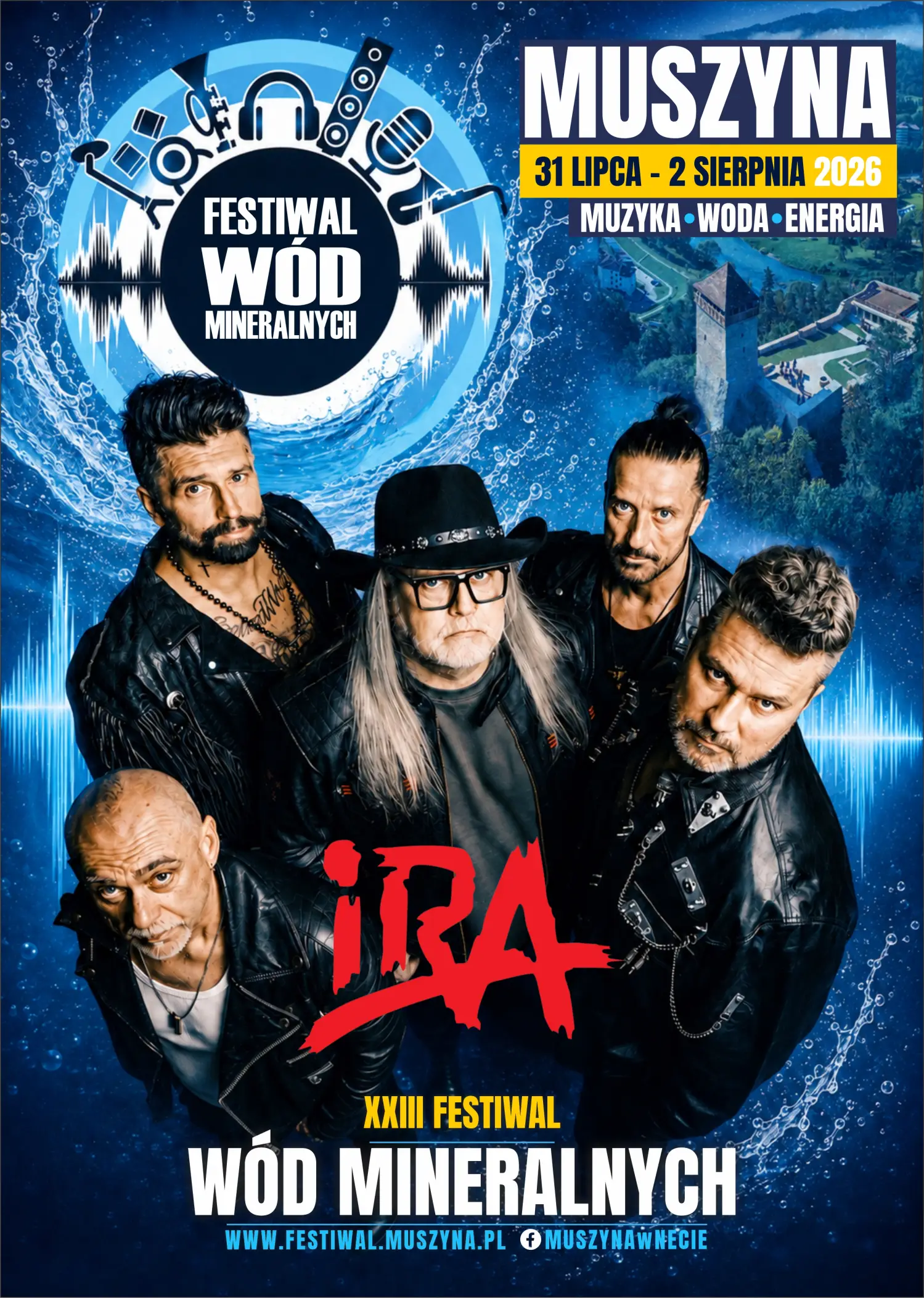 IRA, Paranienormalni i trzy dni atrakcji. Przed nami XXIII Festiwal Wód Mineralnych w Muszynie