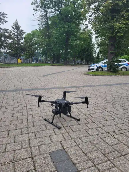 Sądeccy funkcjonariusze po raz kolejny wykorzystali w służbie drona małopolskiej Policji