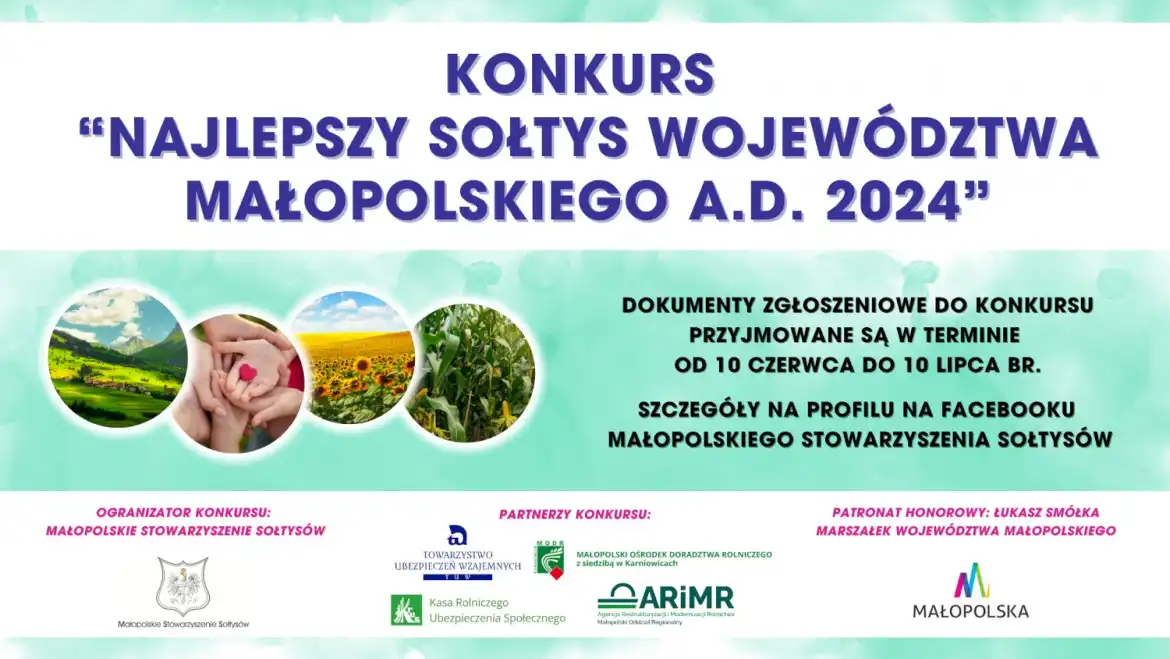 Rusza Konkurs na Najlepszego Sołtysa Małopolski 2024