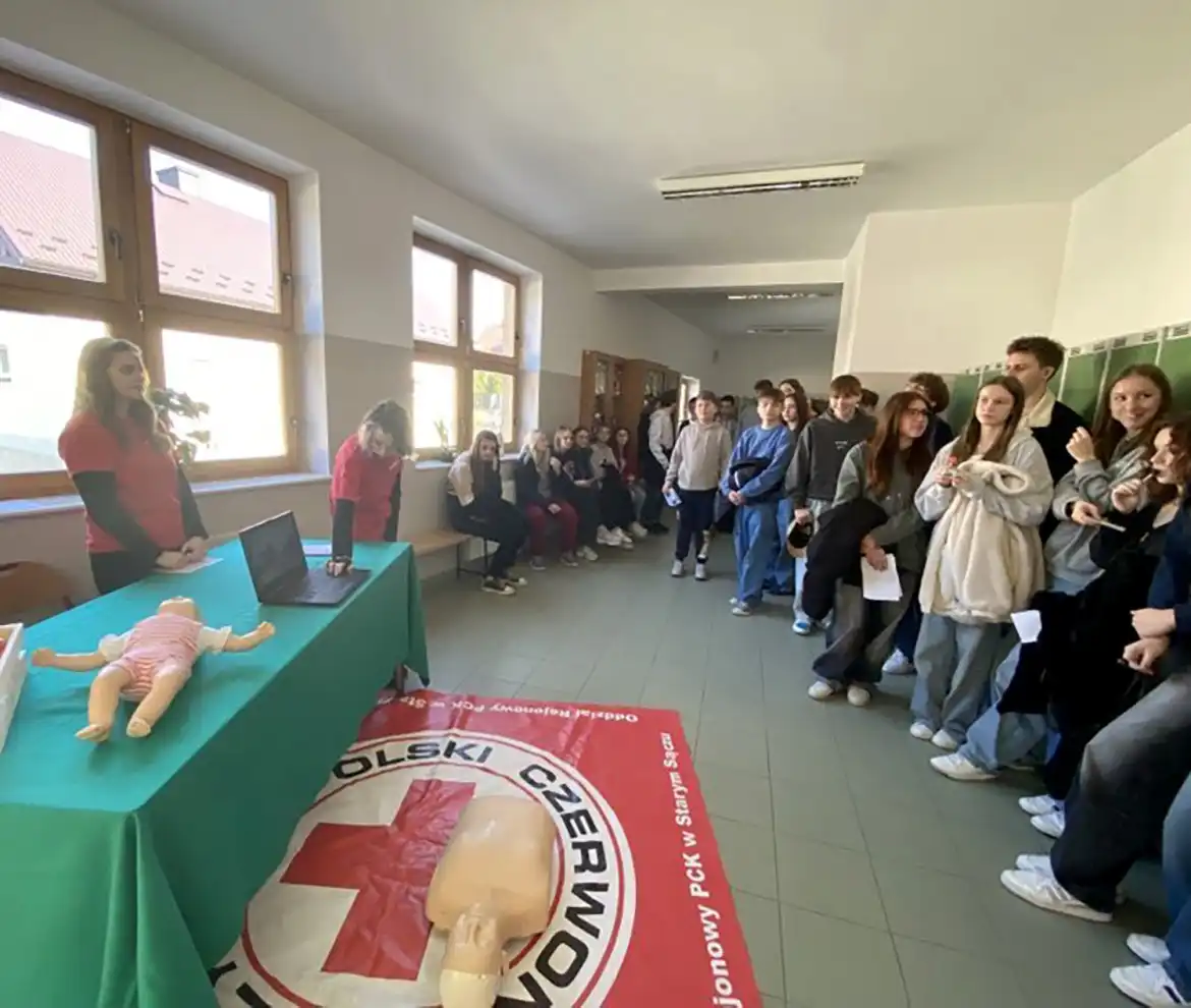 To był udany Dzień otwarty w ZS w Łącku