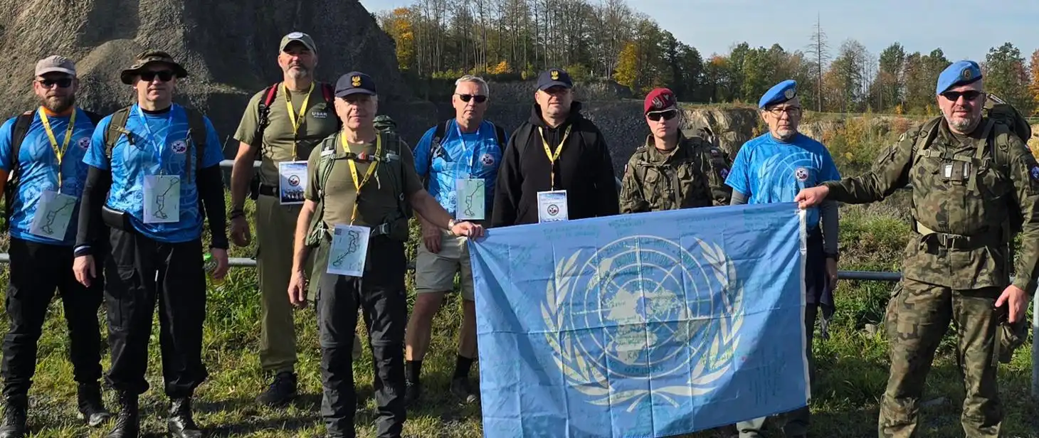 Sądeccy strażacy na Marszu Weteranów. 20 km wygasłych wulkanów