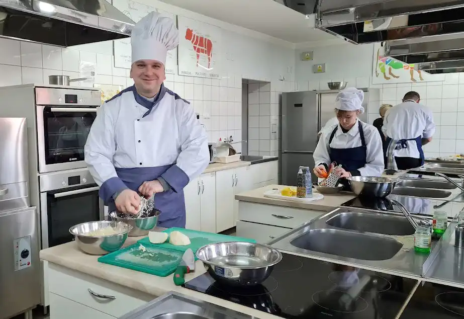 Warsztaty kulinarne z ZS w Starym Sączu