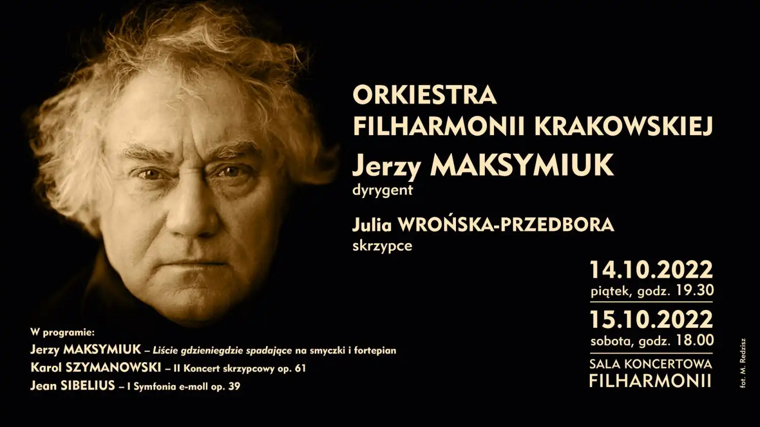 Małopolska: Wydarzenia kulturalne na weekend 13 - 16 października