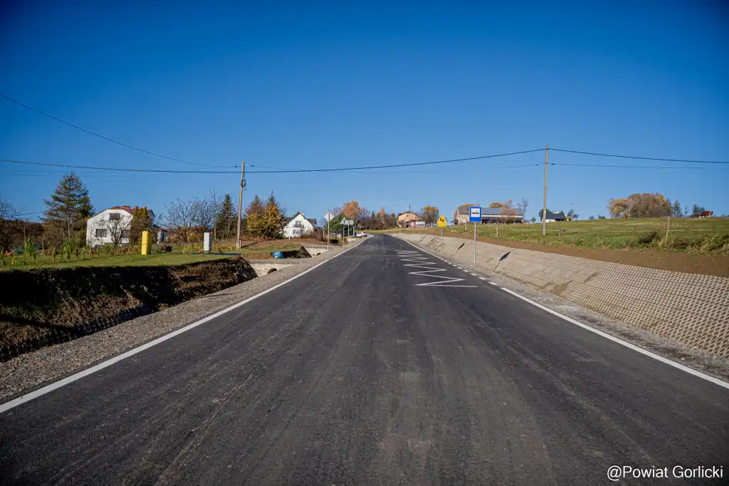 Bezpieczniej i wygodniej. Modernizacja trasy Gorlice–Łużna zakończona