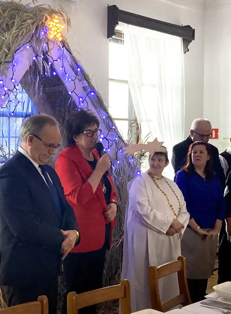 Spotkanie wigilijne w POW w Zbyszycach