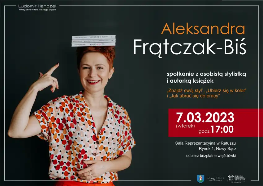 Spotkanie autorskie z Aleksandrą Frątczak-Biś