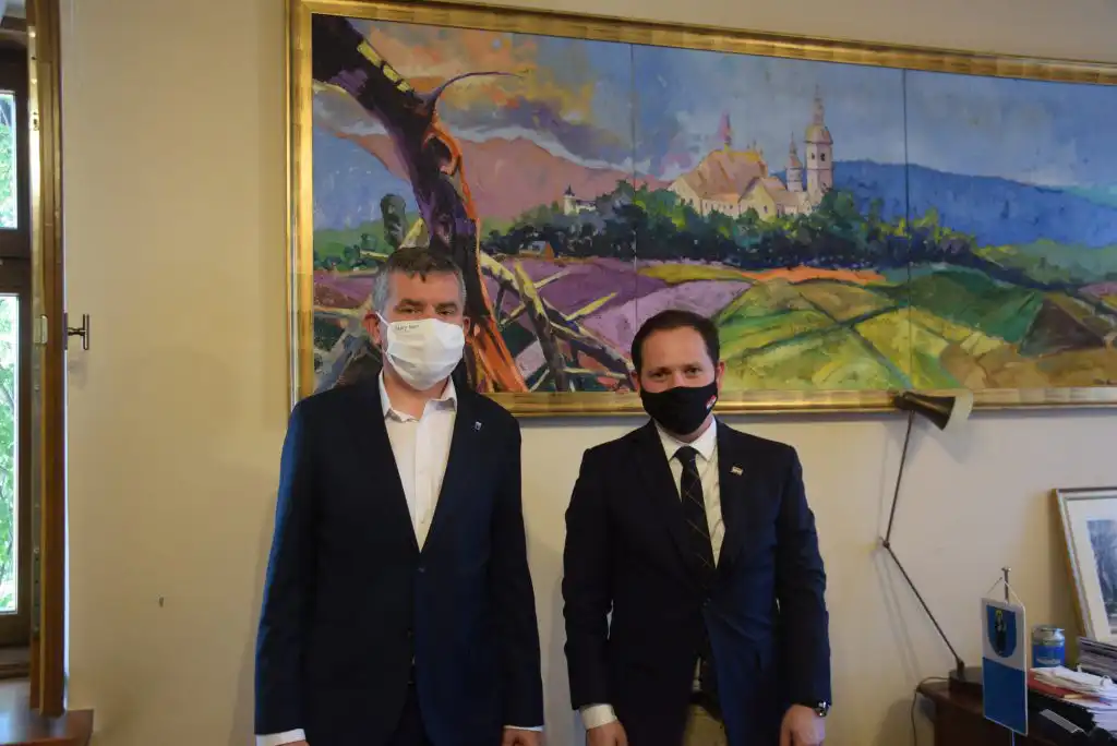 Konsul Generalny Węgier z wizytą w Starym Sączu