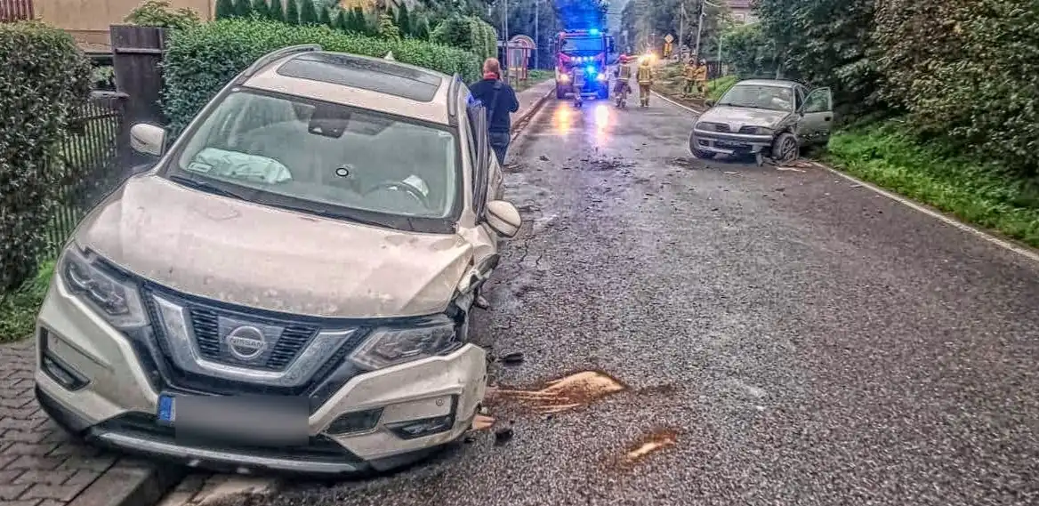 Limanowa: Pijana 44-latka z zakazem prowadzenia pojazdów spowodowała kolizję drogową