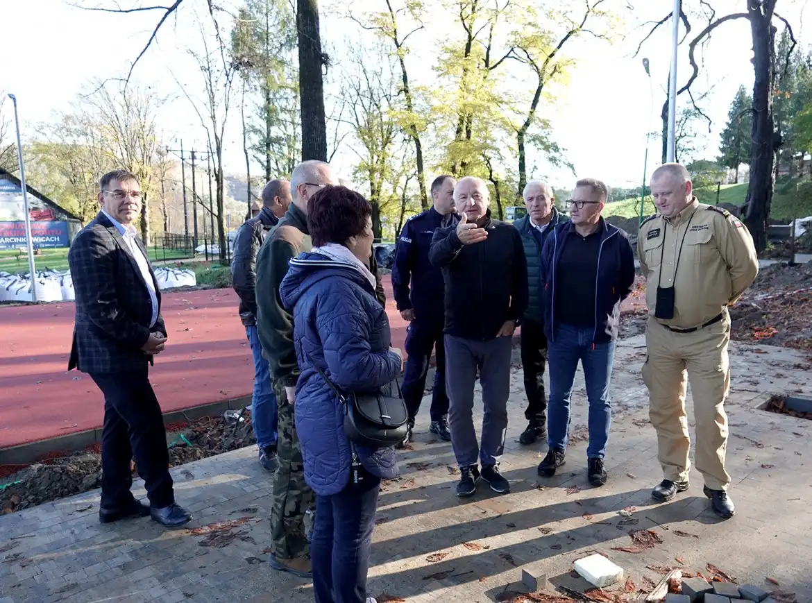 Trwa budowa nowoczesnego kompleksu sportowego w Marcinkowicach