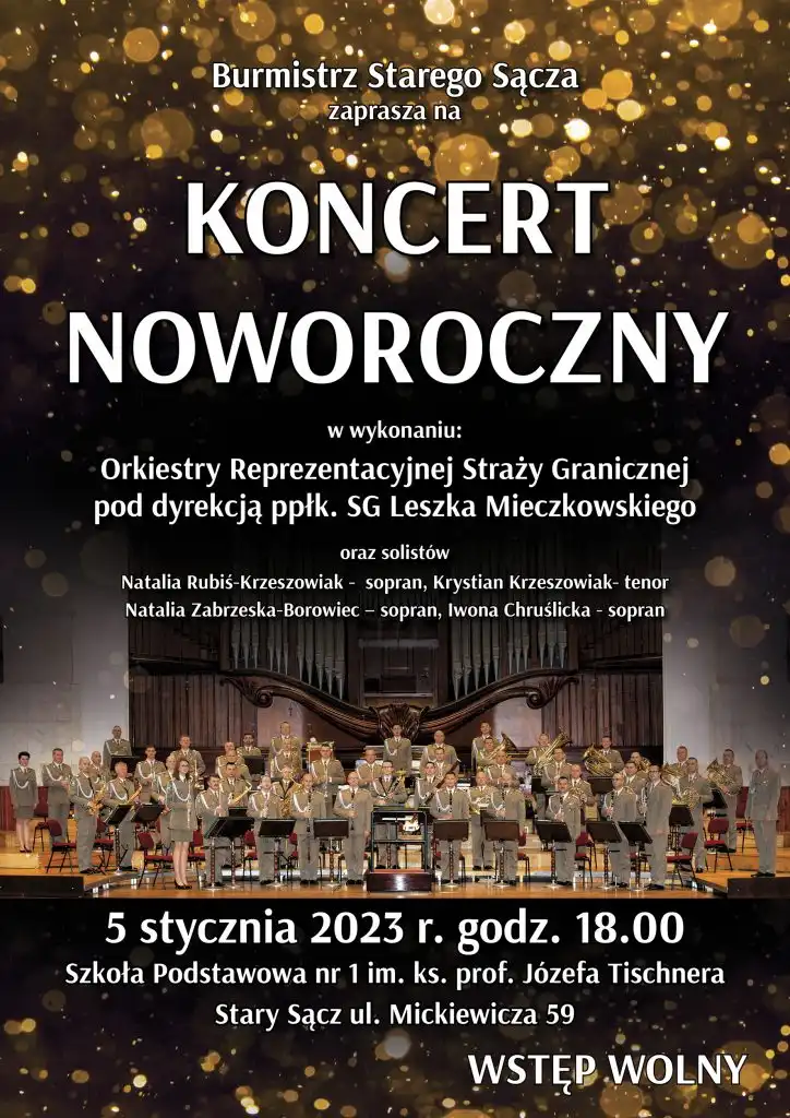 Koncert noworoczny w Starym Sączu