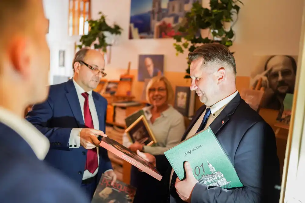 Minister Przemysław Czarnek odwiedził uczelnie w Nowym Sączu