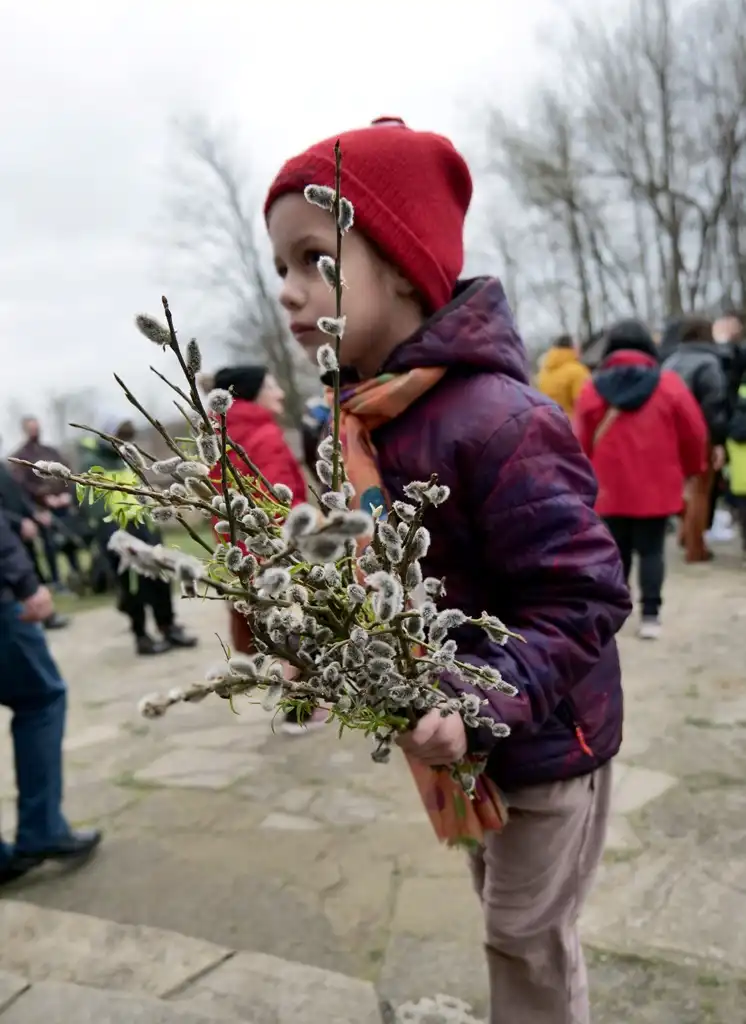 Obchody Niedzieli Palmowej w sądeckim skansenie