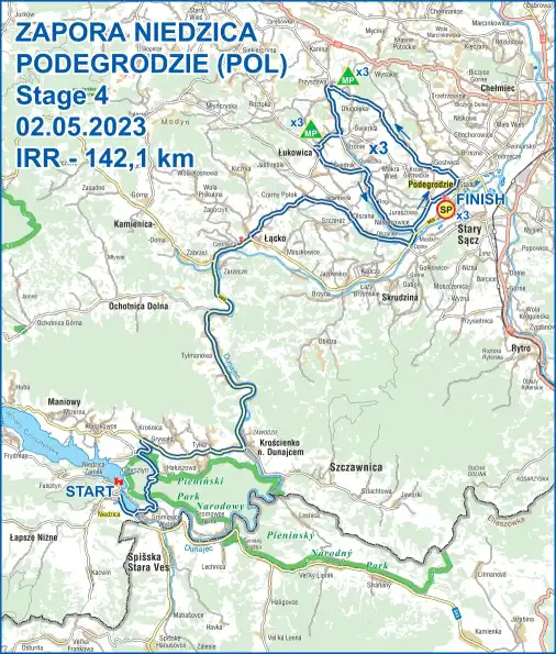 2 maja na drogach powiatu limanowskiego utrudnienia w ruchu w związku z wyścigiem kolarskim