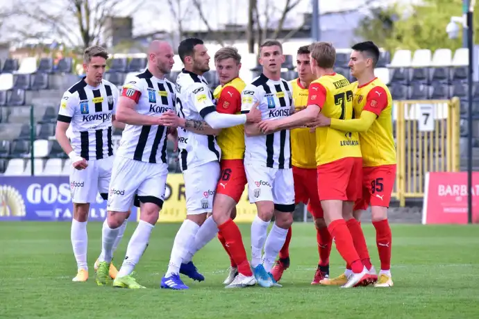 Kolejne z rzędu zwycięstwo drużyny Sandecji. 2:1 w meczu z Koroną Kielce