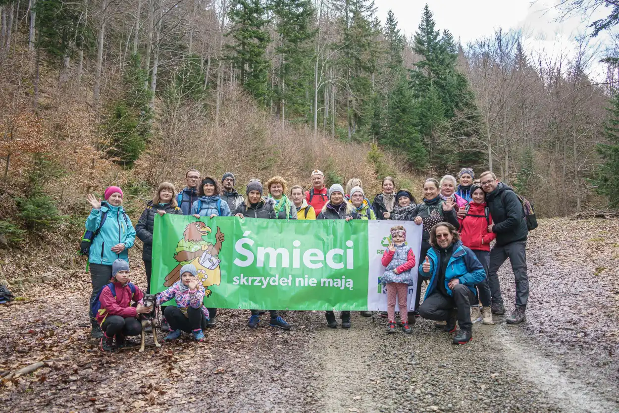 Akcja "Śmieci skrzydeł nie mają" po finale