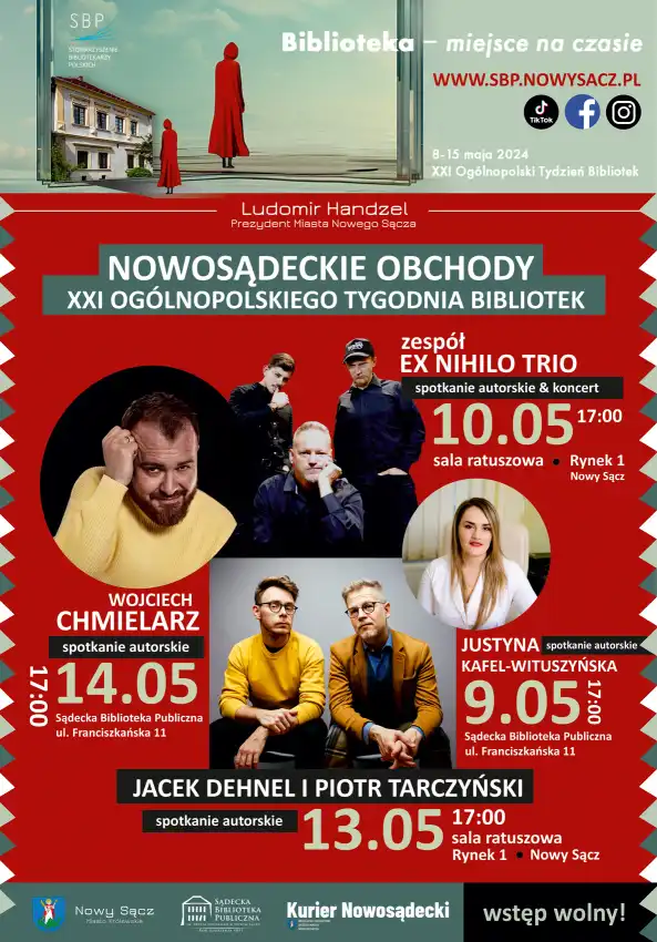 Nowosądeckie obchody XXI Ogólnopolskiego Tygodnia Bibliotek