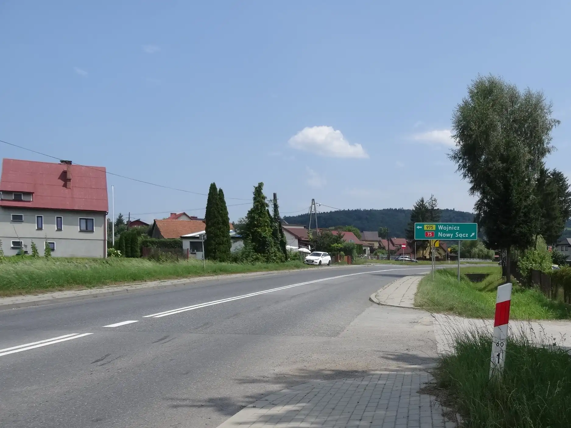 Uwaga! Trzy dni utrudnień w ruchu na DK75 w Dąbrowie k. Nowego Sącza