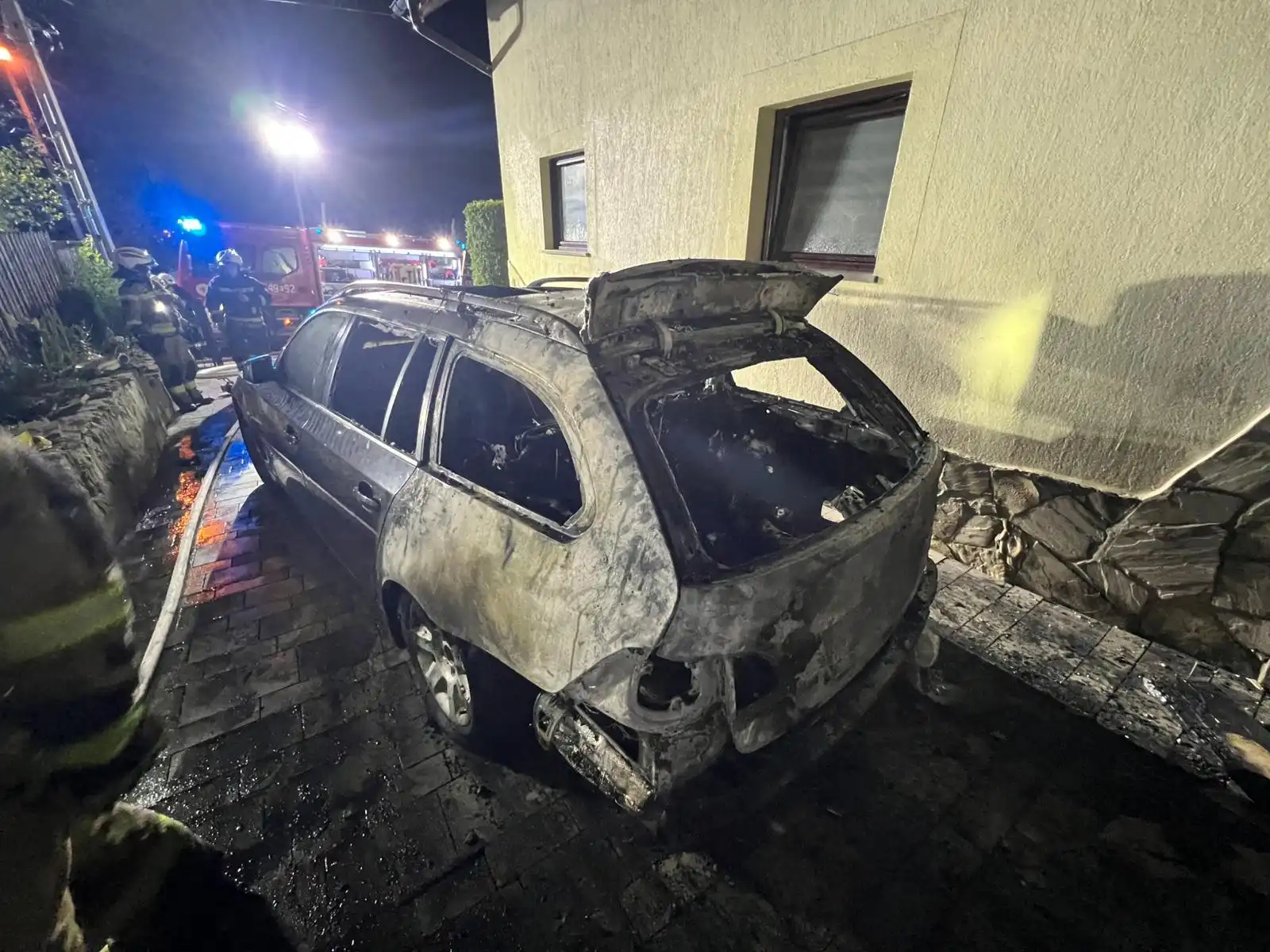 Walka z ogniem. Strażacy w akcji w Starym Sączu
