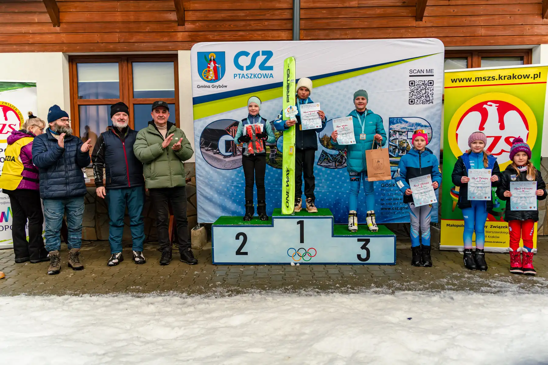 Zimowe emocje na trasach Ptaszkowej. 4. edycja Ligi Małopolskiej w Biegach Narciarskich