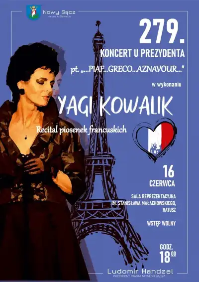 279. Koncert u Prezydenta. Będzie recital piosenki francuskiej