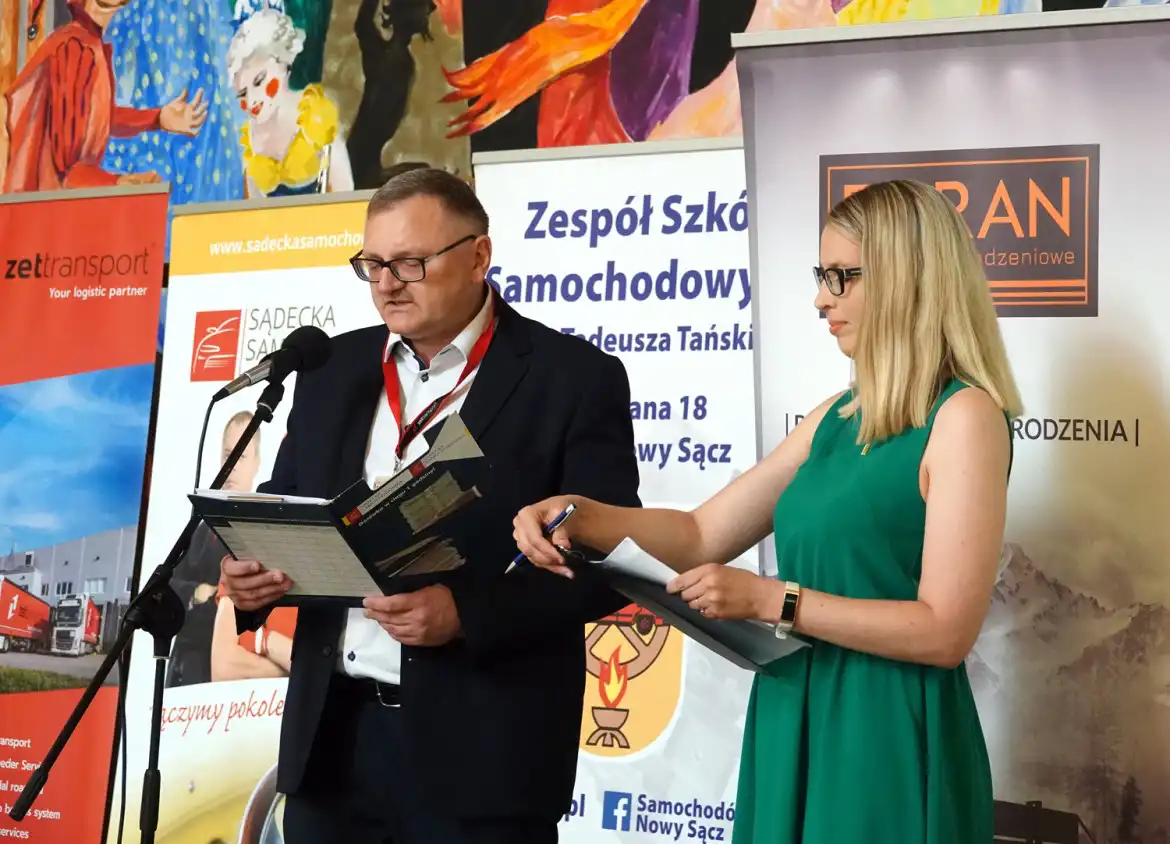 Jubileusz 65-lecia Zespołu Szkół Samochodowych im. inż. Tadeusza Tańskiego w Nowym Sączu