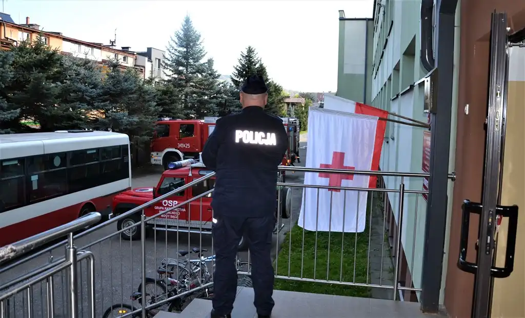 Sądeccy policjanci uczestniczyli w ćwiczeniach pod kryptonimem „Jesień 2022”