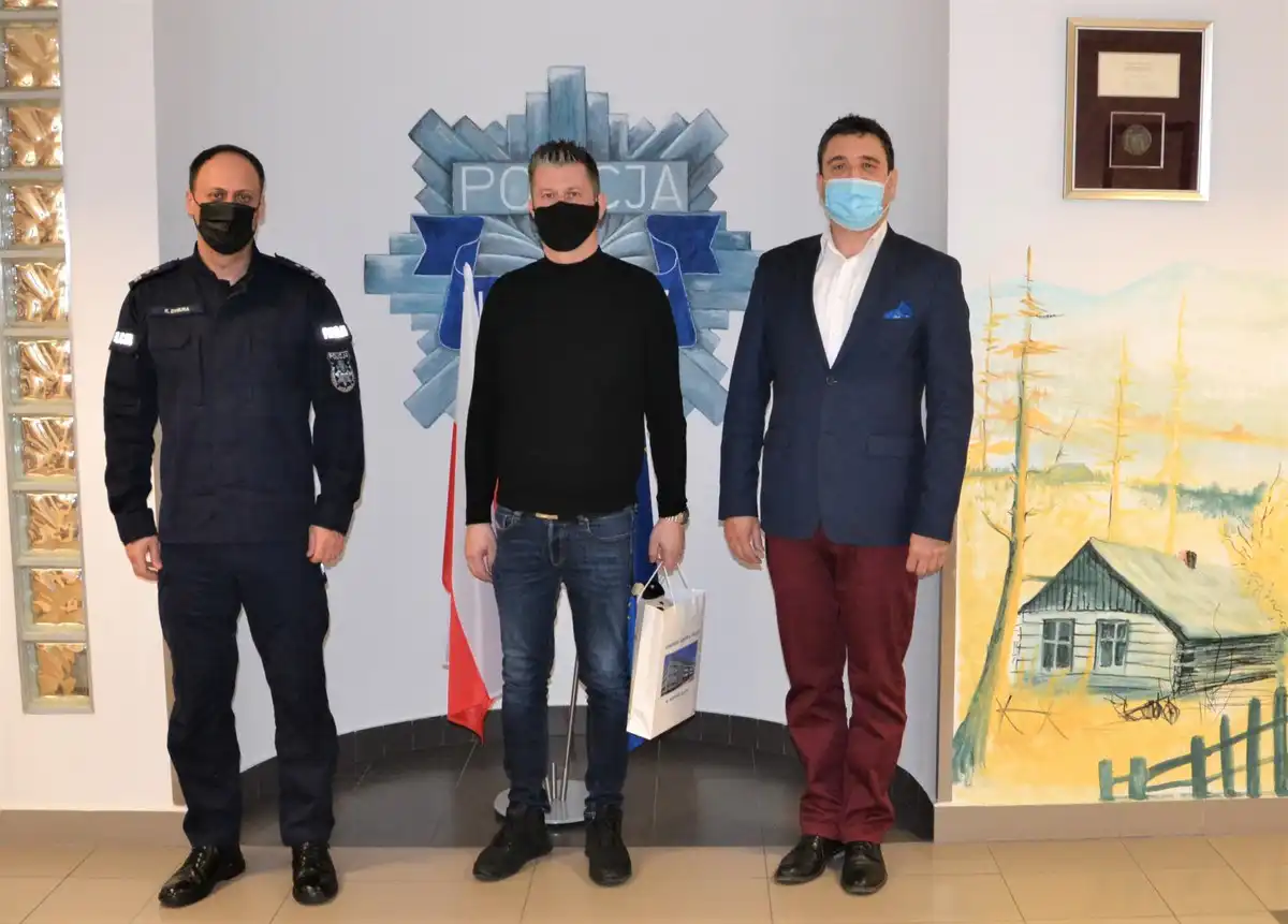 Nowy Sącz: Podziękował policjantowi za uratowanie życia