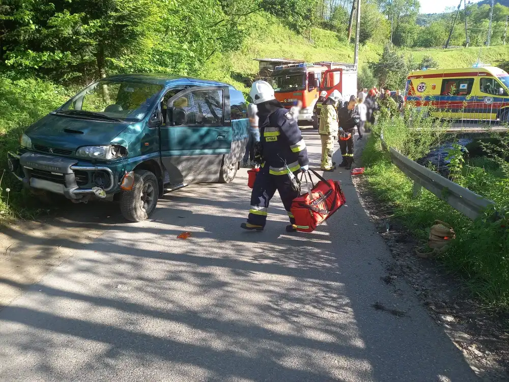 Seria potrąceń na drogach Sądecczyzny