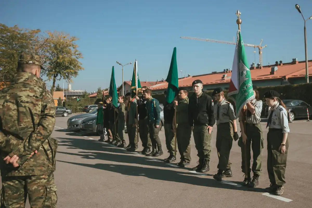 Harcerze zrzeszeni w Hufcu ZHP w Nowym Sączu szkolili się w KaOSG