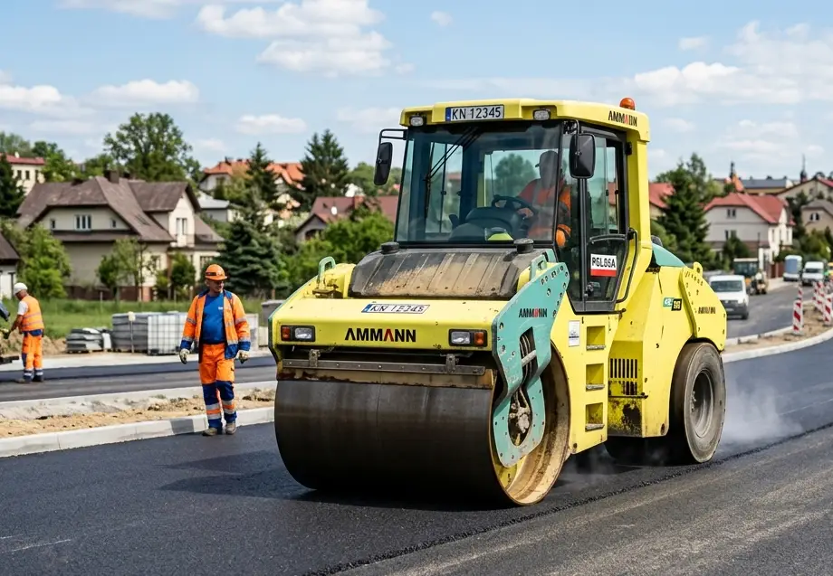 Nowy asfalt i betonowa nawierzchnia. Kolejna droga w gminie Łącko przejdzie remont