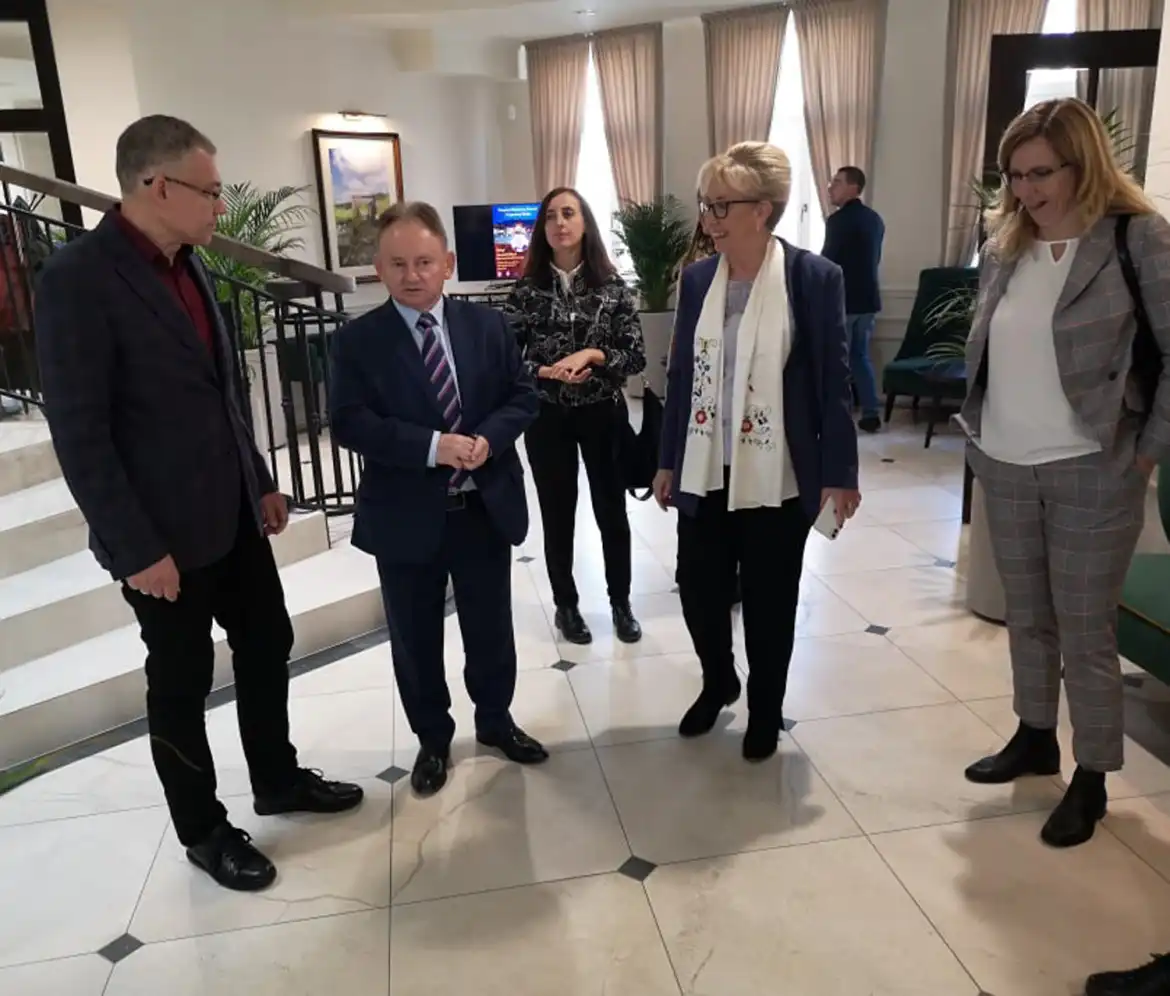 Delegacja partnerskiego Powiatu Wejherowskiego z wizytą na Sądecczyźnie